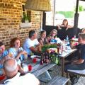 Pause de midi convivial  chez Bernard 
