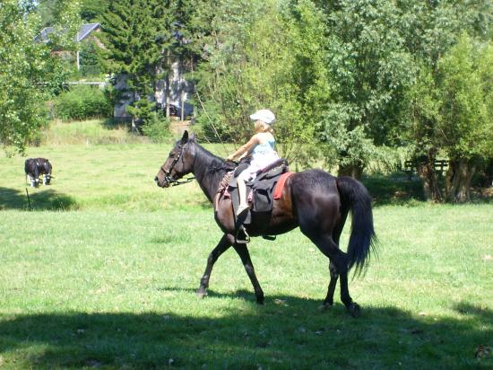 une future grande cavaliere